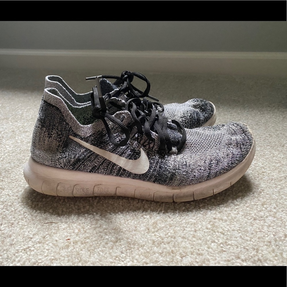 Nike Free Run flyknit running shoe